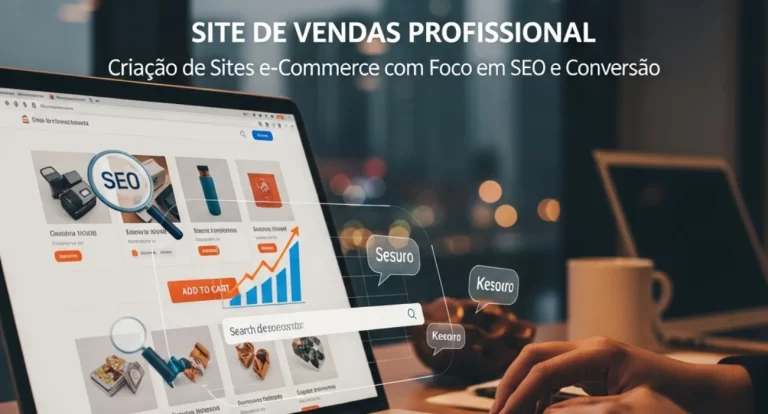 Equipe de desenvolvedores da 99SITE trabalhando na criação de um site corporativo otimizado para SEO.